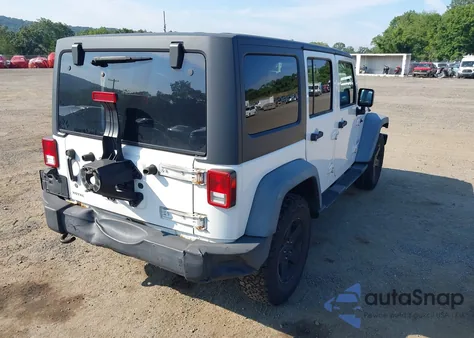 2011 Jeep Wrangler Unlimited Sport из США, поврежденный, VIN 1J4BA3H12BL598298